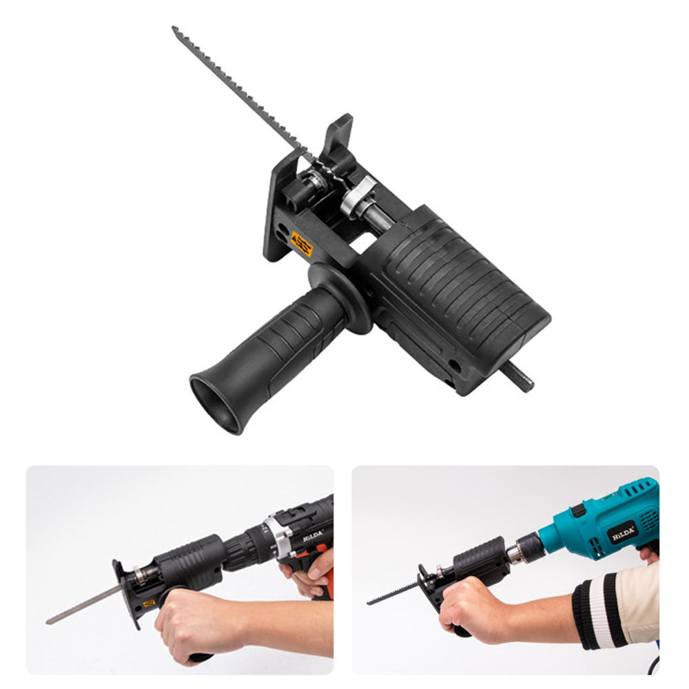 Reciprocating Saw Attachment Drill - Портативный адаптер для сабельной пилы, многофункциональная