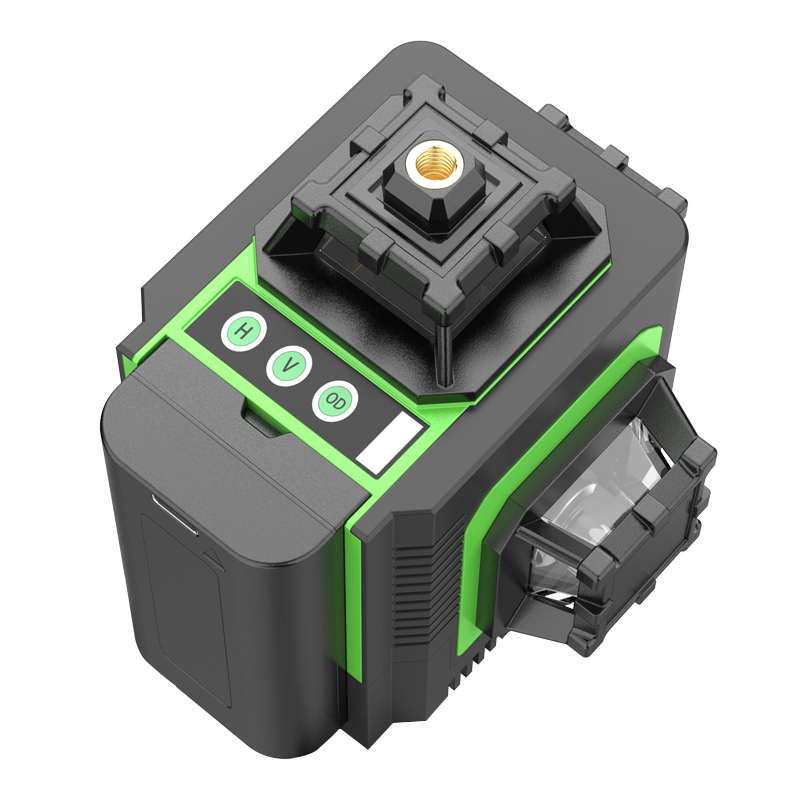 Laser Level 16 Lines 4D Green - Лучшая цена на мини-лазерный нивелир 3/4D