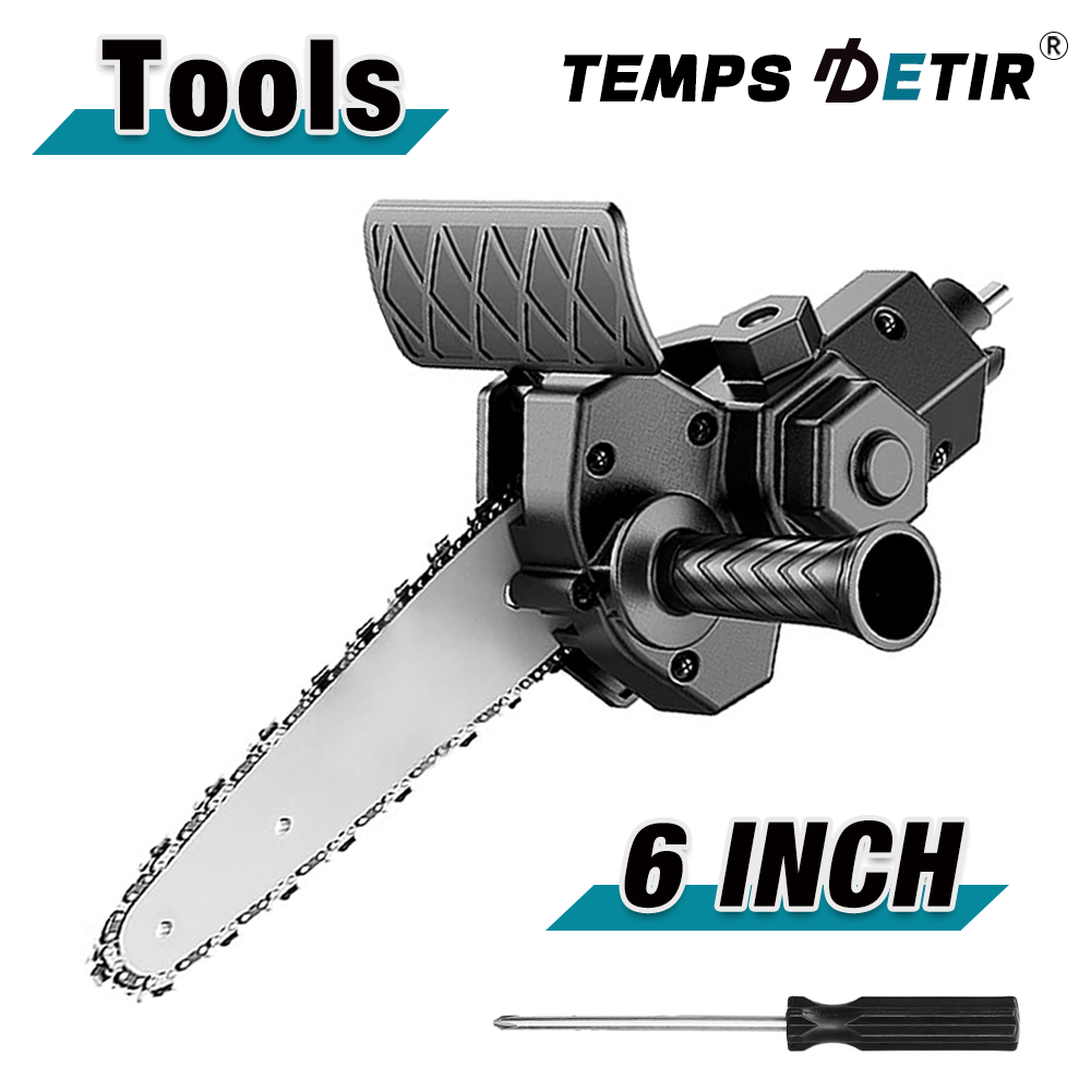 Mini Electric Chainsaw 6 Inch - 6-дюймовая электрическая дрель-переходник для электрической цепной