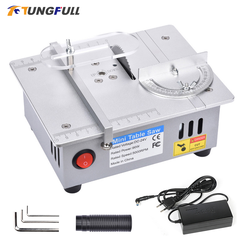 Mini Table Saw For Woodworking - Мини-настольная пила 96 Вт 5000 об/мин,