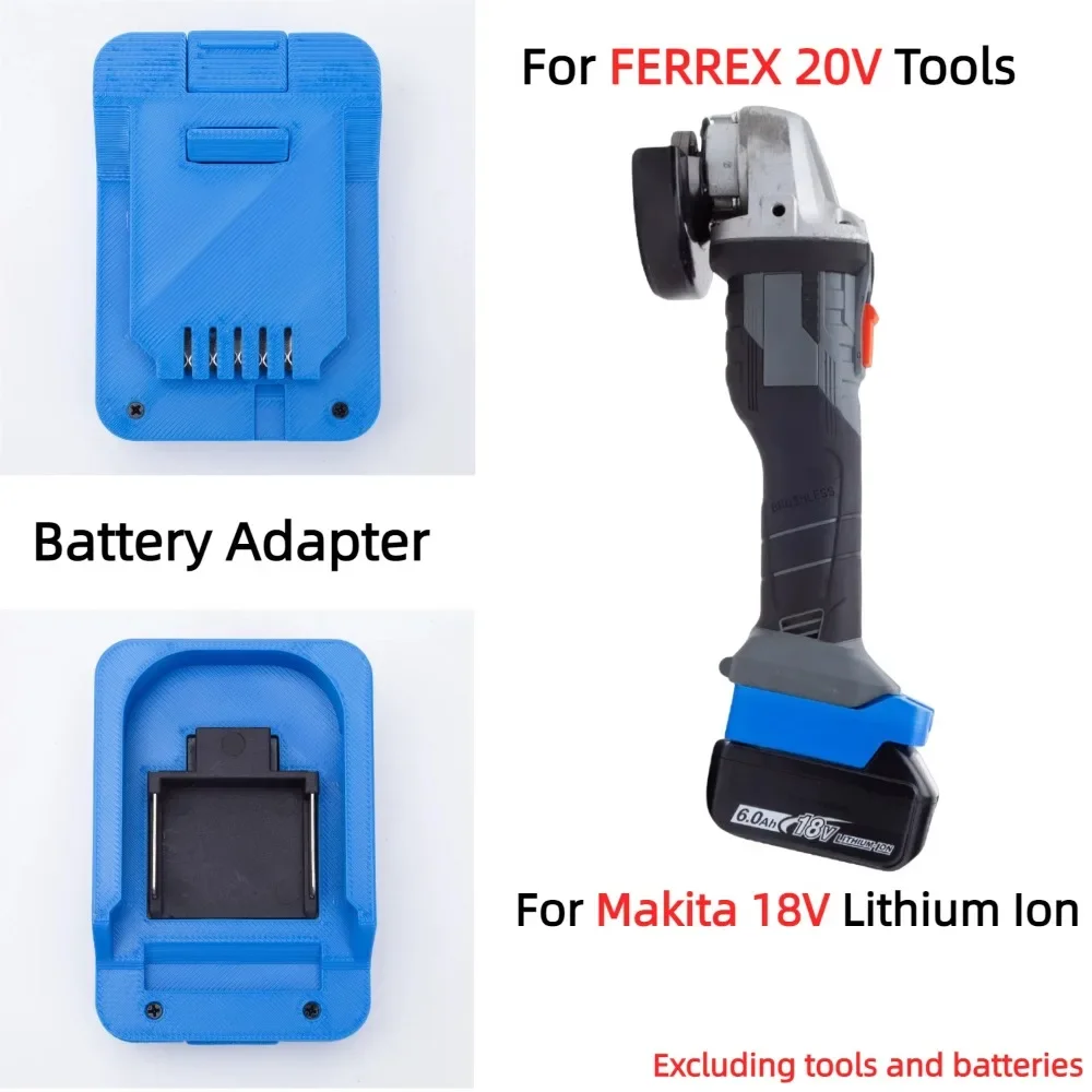 Brushless Cordless Electric Drill 18V - Адаптер аккумулятора для преобразователя литиевой батареи