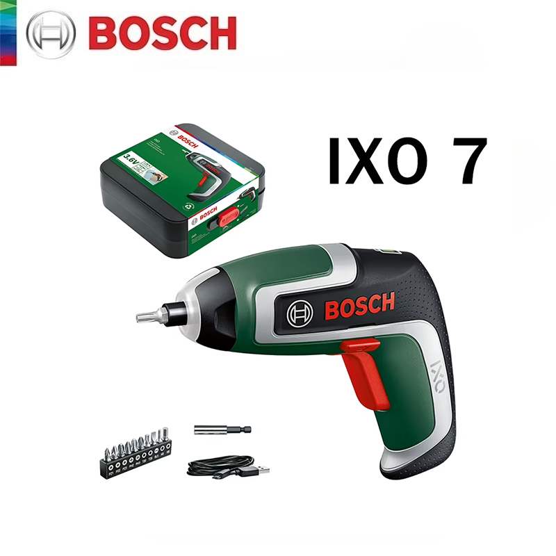 Electric Screwdriver Rechargeable Usb - Беспроводная электрическая отвертка Bosch IXO7 с