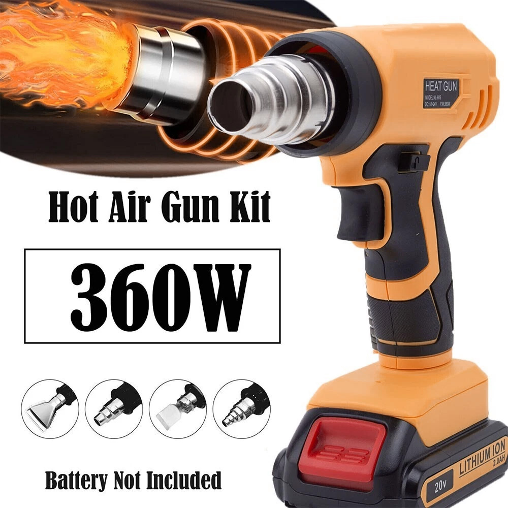Cordless Heat Gun For Shrink Tubing - Беспроводной термофен для аккумуляторов Dewalt 18V