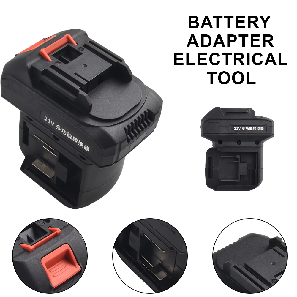 Brushless Cordless Electric Drill 18V - Преобразователь батареи 2 в 1 для