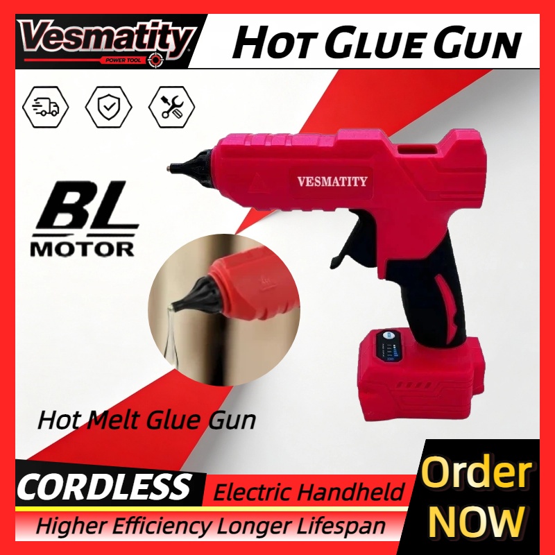 Hot Melt Glue Gun Cordless - Беспроводной электрический клеевой пистолет для термоклеевых