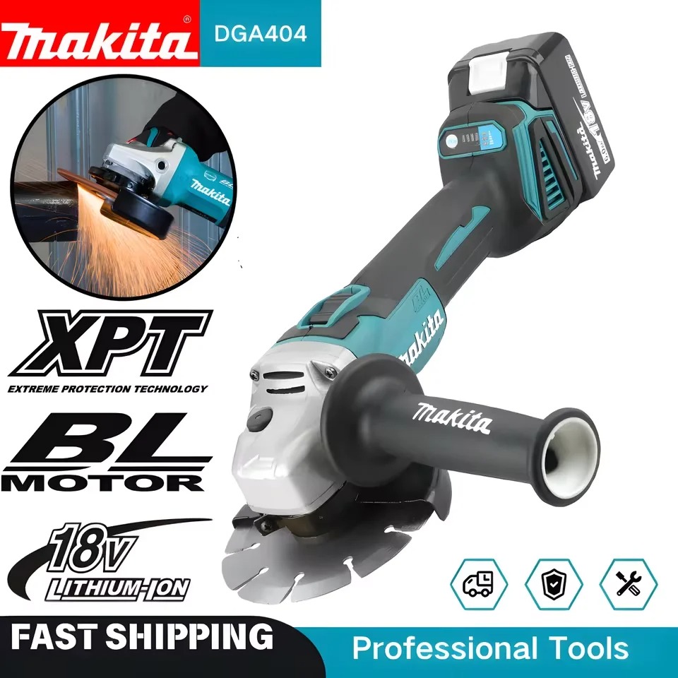 Brushless Angle Grinder Battery Powered - Бесщеточная аккумуляторная угловая шлифовальная машина Makita