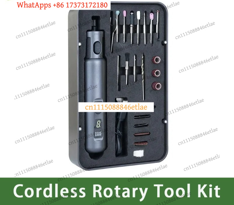 Cordless Rotary Tool Kit Accessories - Беспроводной роторный инструмент Creality, многофункциональный, 6