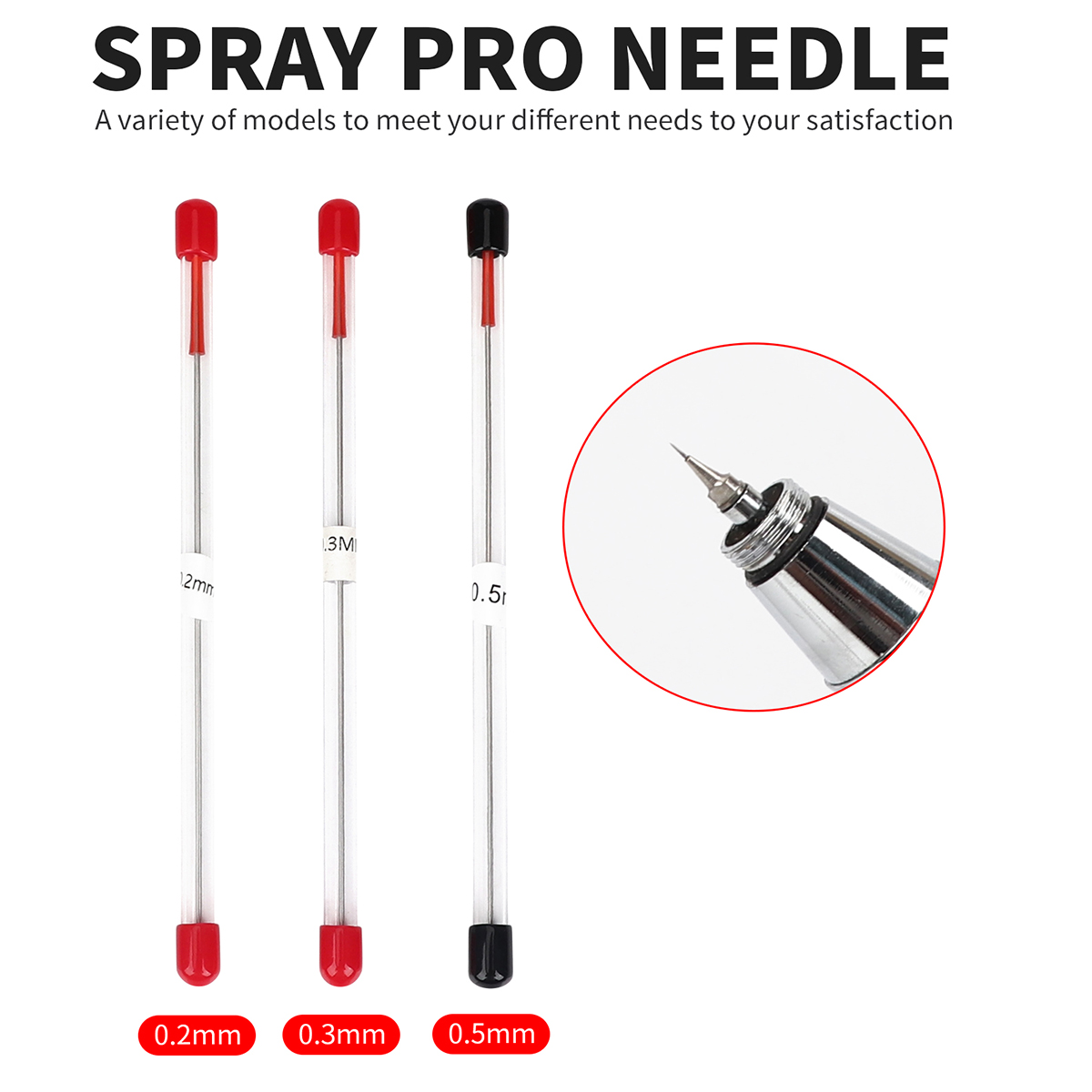 Набор из 3 шт., 0,2/0,3/0,5 мм – обзор и цена Airbrush Kit With Mini Compressor