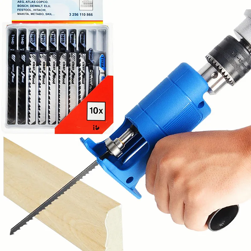 Портативный адаптер для сабель – обзор и цена Reciprocating Saw Attachment Drill