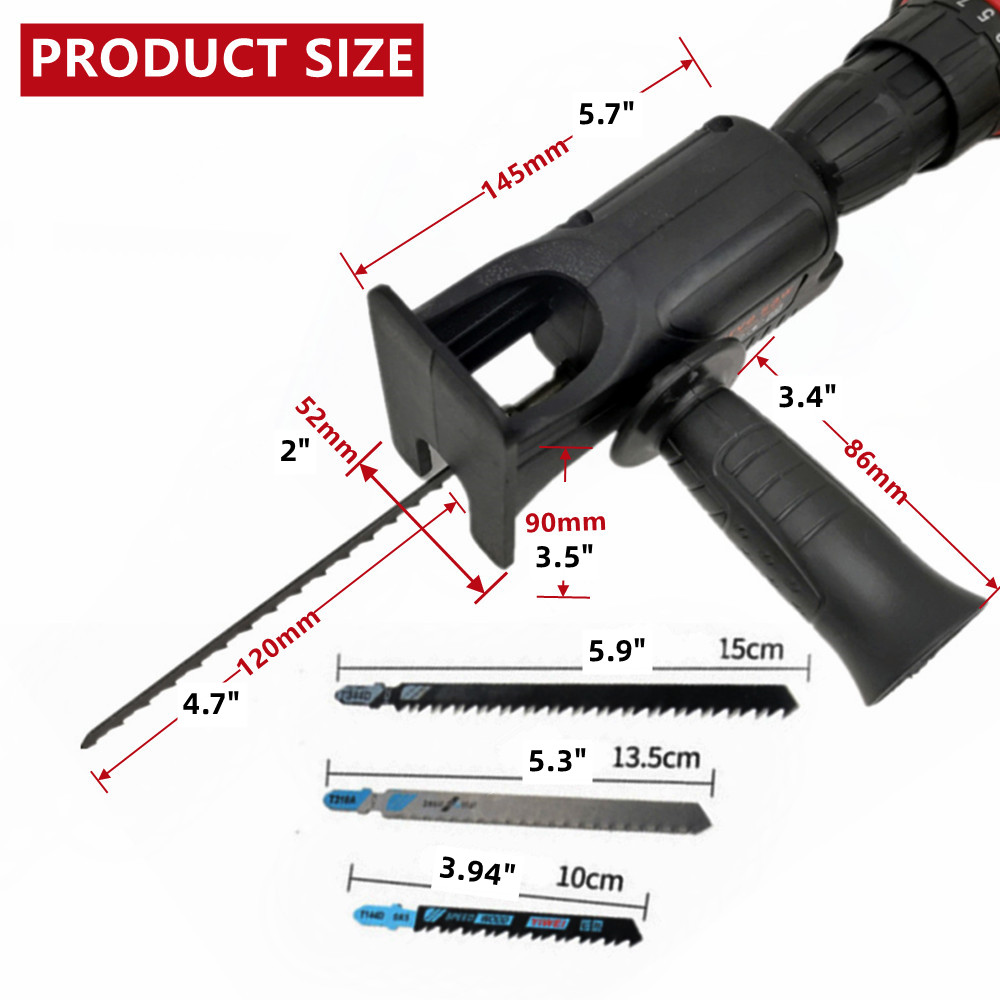 Портативный адаптер для сабель – обзор и цена Reciprocating Saw Attachment Drill