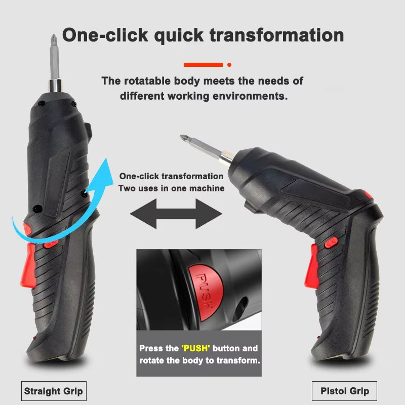 Набор электрических отверток 3 – обзор и цена Electric Screwdriver Rechargeable Usb