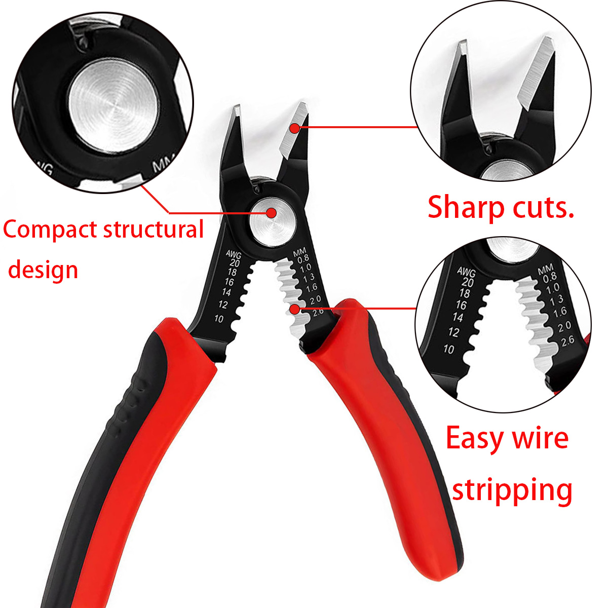 Автоматические клещи для зачис – обзор и цена Automatic Wire Stripper Cutter