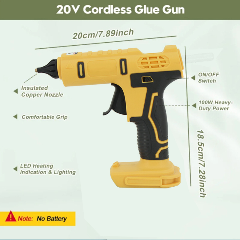Беспроводной электрический руч – обзор и цена Hot Melt Glue Gun Cordless
