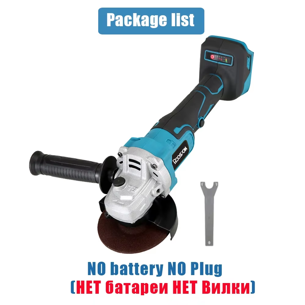 125/100 мм угловая шлифовальна – обзор и цена Brushless Angle Grinder Battery Powered