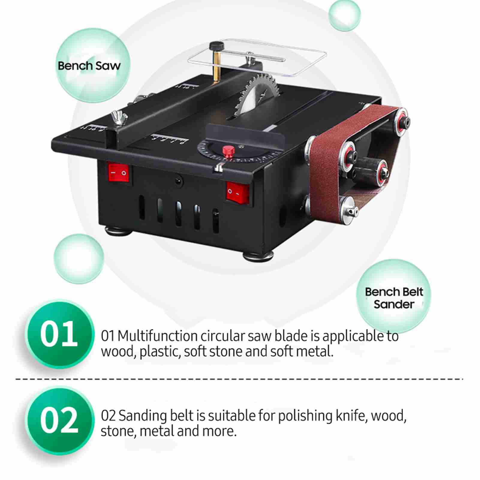 Мини-настольная пила и ленточн – обзор и цена Mini Table Saw For Woodworking