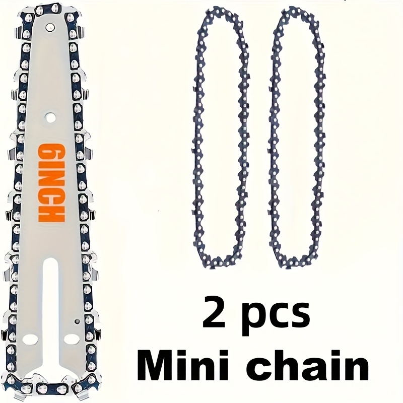2 прочные 6-дюймовые цепи для  – обзор и цена Mini Electric Chainsaw 6 Inch