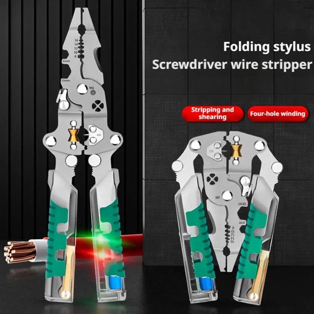F썹be Щипцы для зачистки провод – обзор и цена Automatic Wire Stripper Cutter