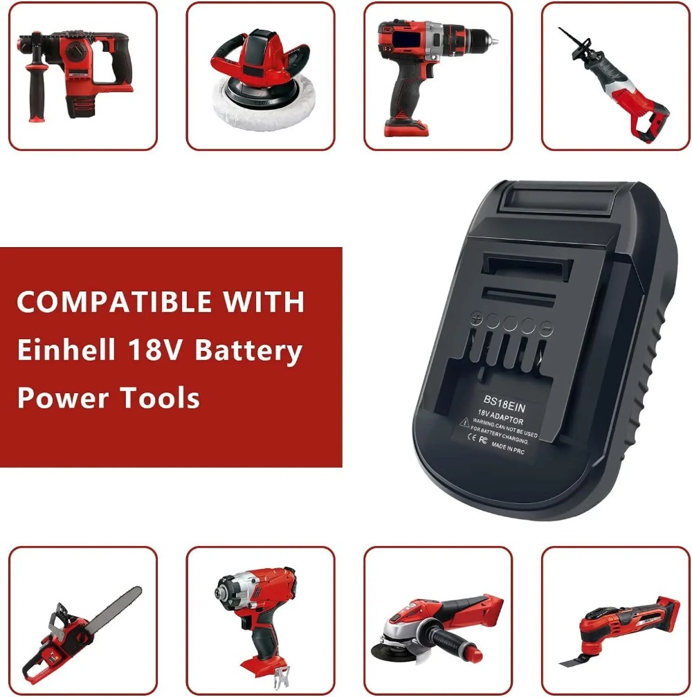 Адаптер для аккумулятора BS18E – обзор и цена Brushless Cordless Electric Drill 18V