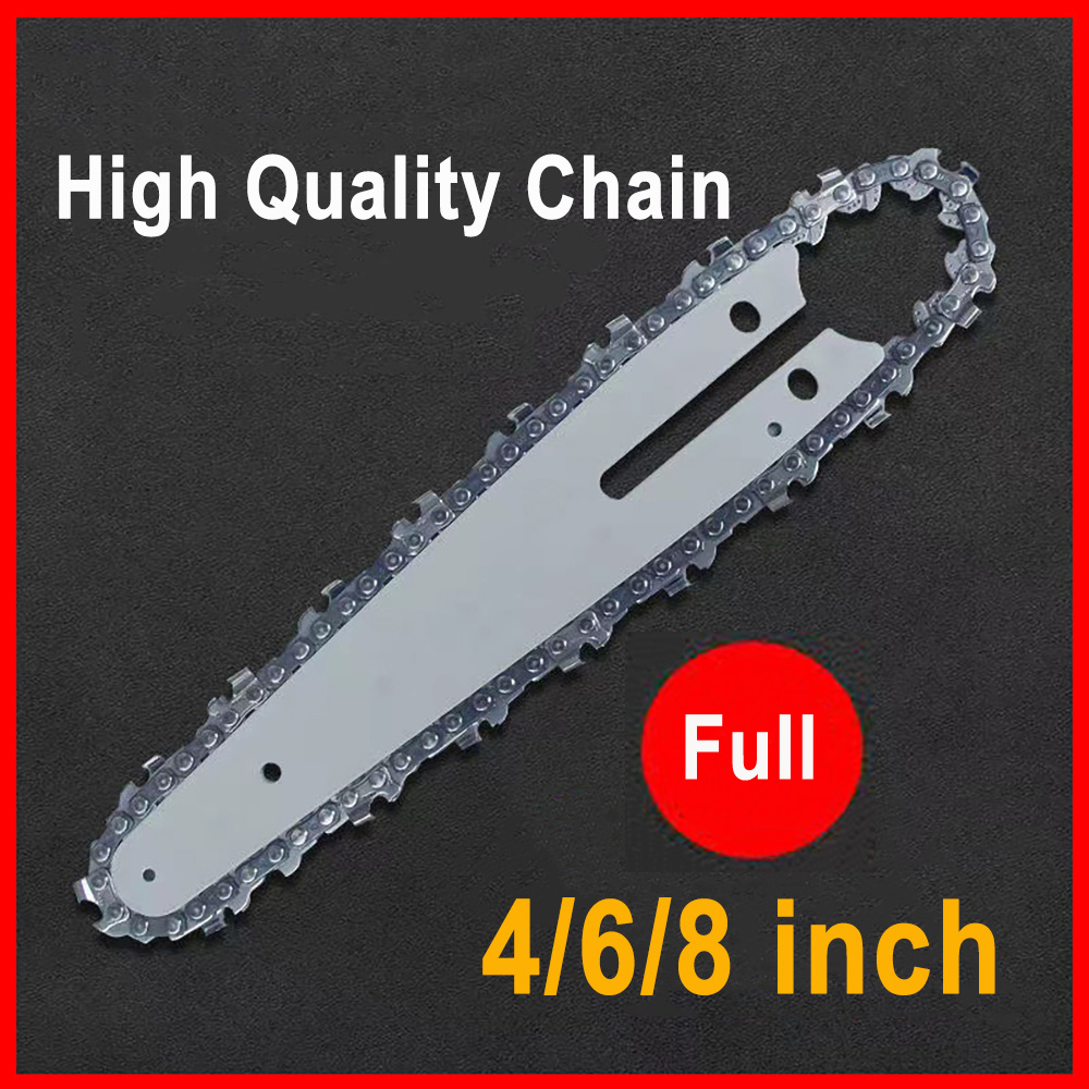 4/6/8/10 дюймов 1/4 направляющ – обзор и цена Mini Electric Chainsaw 6 Inch