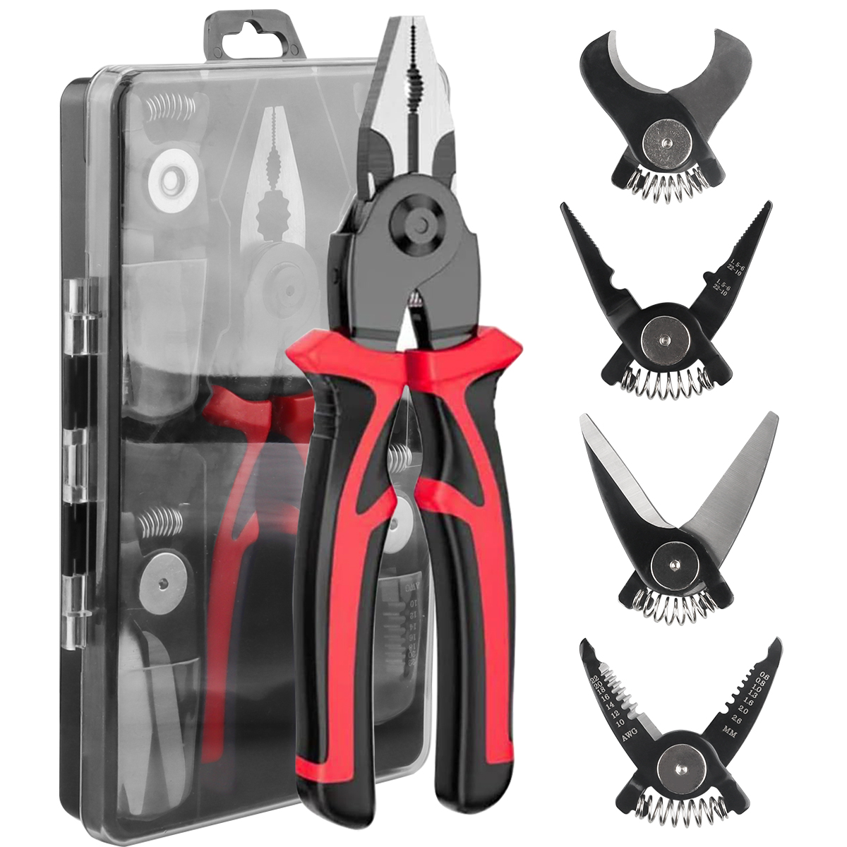 5 в 1 обжимные клещи, кусачки, – обзор и цена Automatic Wire Stripper Cutter