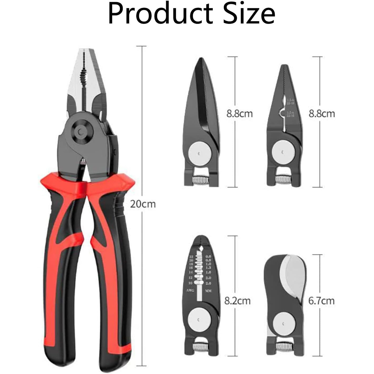 5 в 1 обжимные клещи, кусачки, – обзор и цена Automatic Wire Stripper Cutter