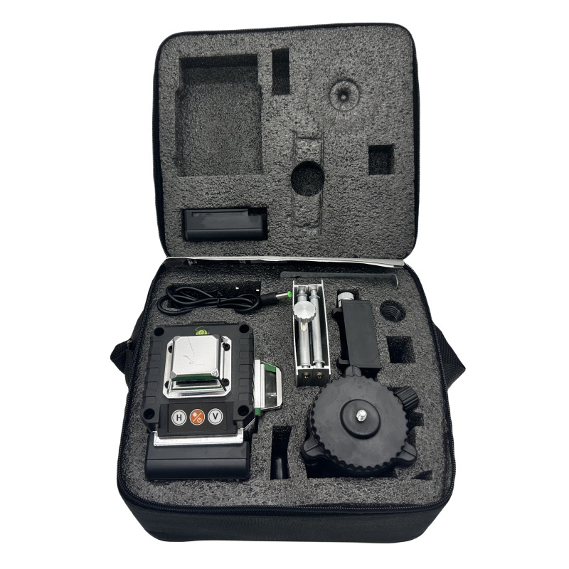 Зеркальный 3D лазерный уровень – обзор и цена Laser Level 16 Lines 4D Green