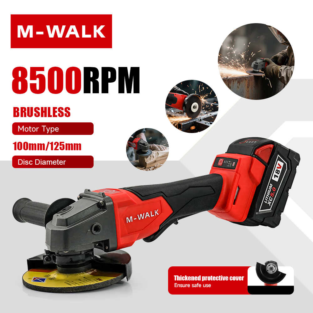 Угловая шлифовальная машина M- – обзор и цена Brushless Angle Grinder Battery Powered