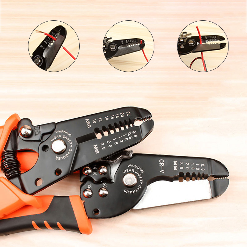 175 мм обжимные клещи для зачи – обзор и цена Automatic Wire Stripper Cutter