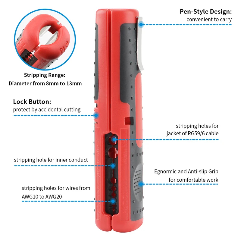 Многофункциональные клещи для  – обзор и цена Automatic Wire Stripper Cutter