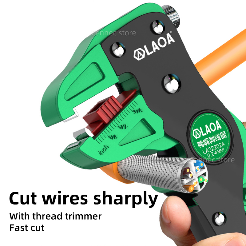 LAOA Инструменты для зачистки  – обзор и цена Automatic Wire Stripper Cutter