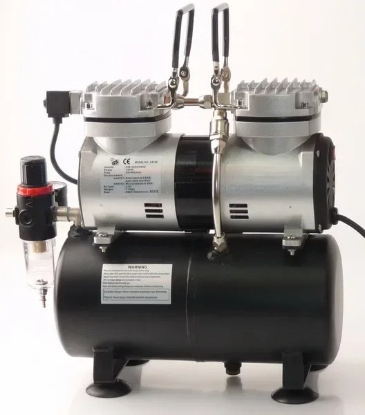 Комплект мини-компрессора для  – обзор и цена Airbrush Kit With Mini Compressor