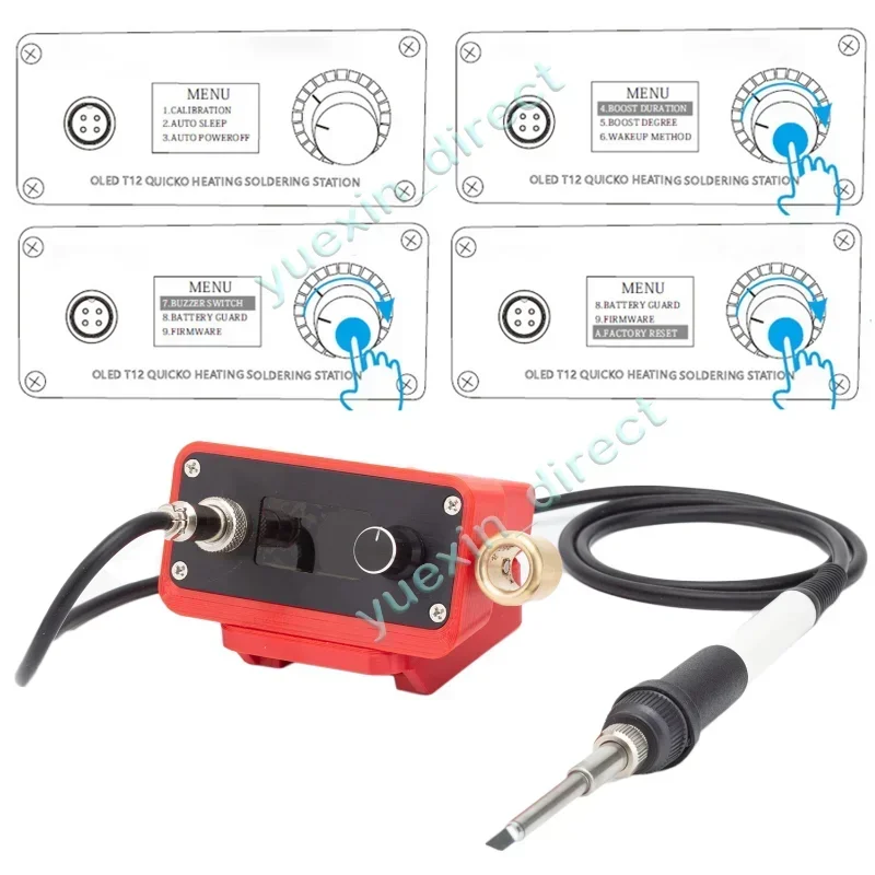 Электрический цифровой паяльни – обзор и цена Digital Soldering Station T12