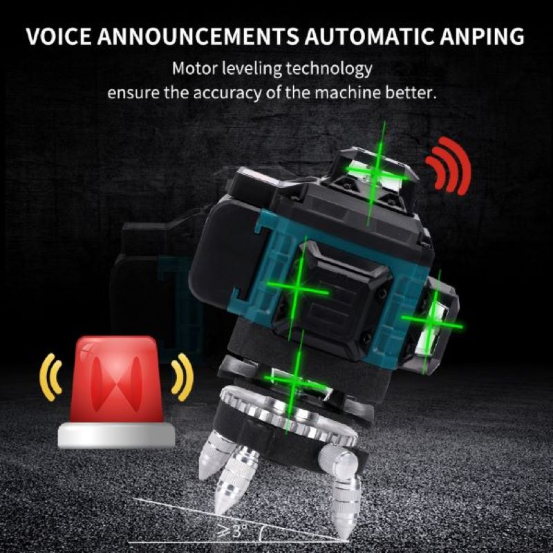 Цифровой 16-линейный 4d зелены – обзор и цена Laser Level 16 Lines 4D Green