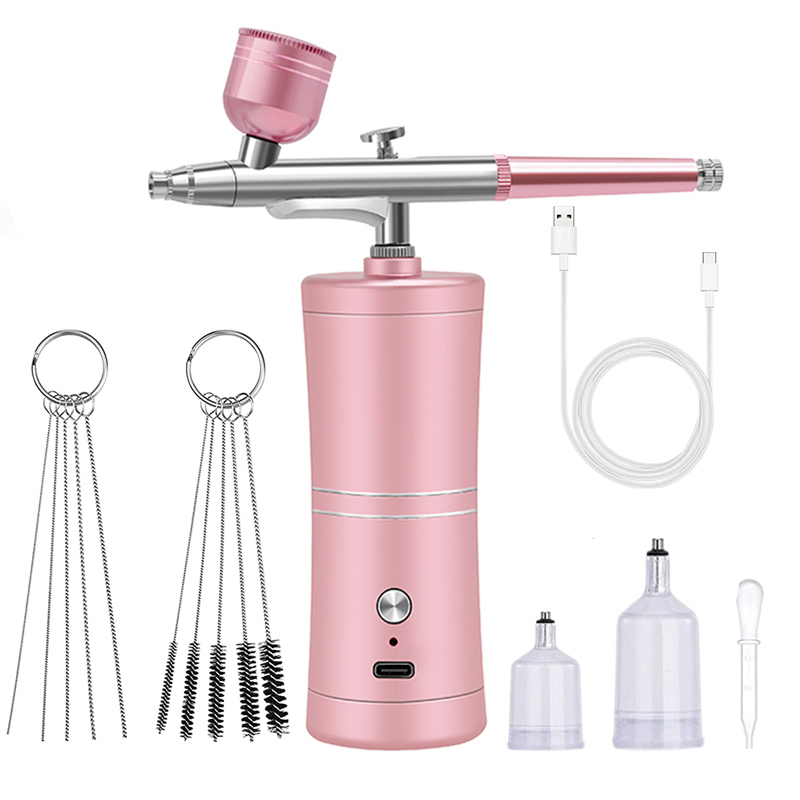 Портативный перезаряжаемый бес – обзор и цена Airbrush Kit With Mini Compressor
