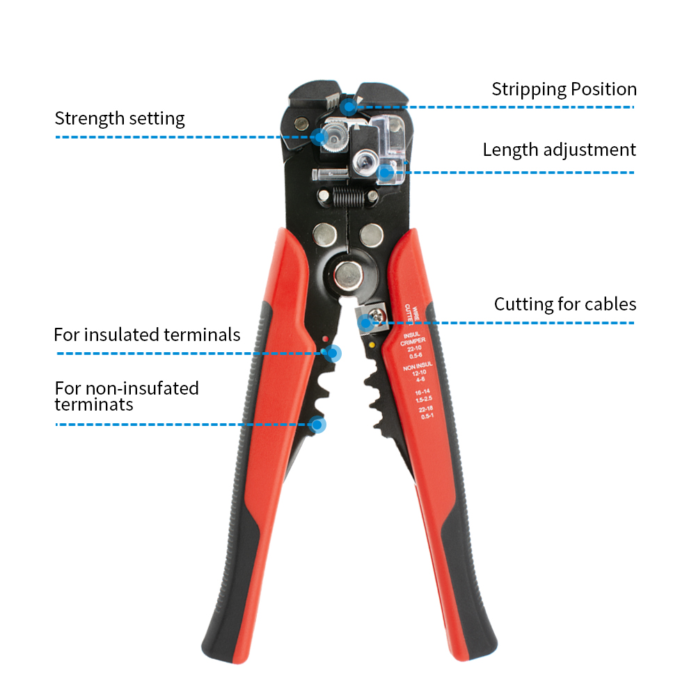 Профессиональные автоматически – обзор и цена Automatic Wire Stripper Cutter