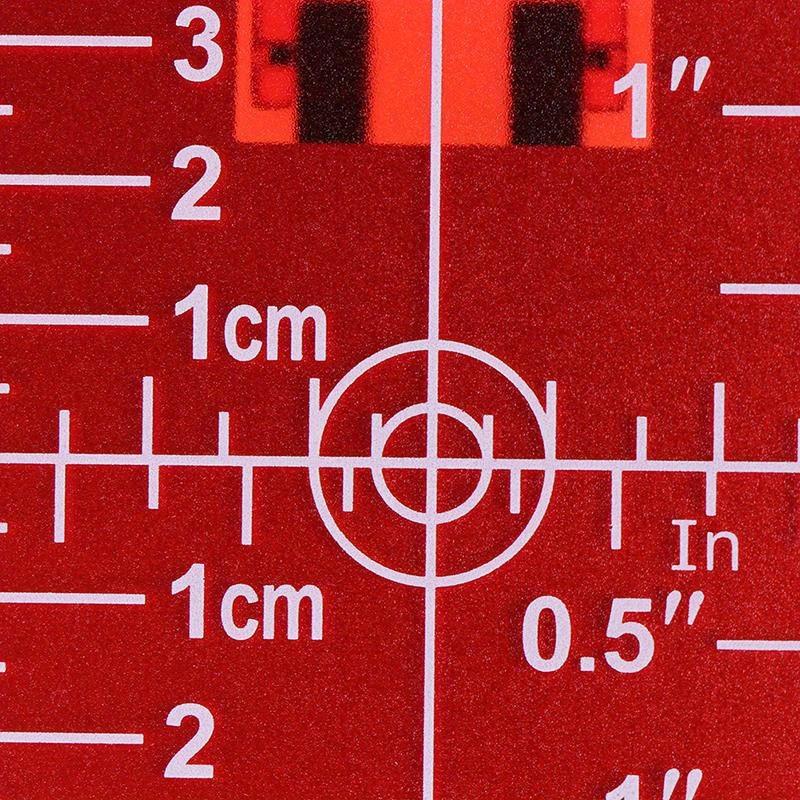 1 шт. лазерная мишень-карта (д – обзор и цена Laser Level 16 Lines 4D Green