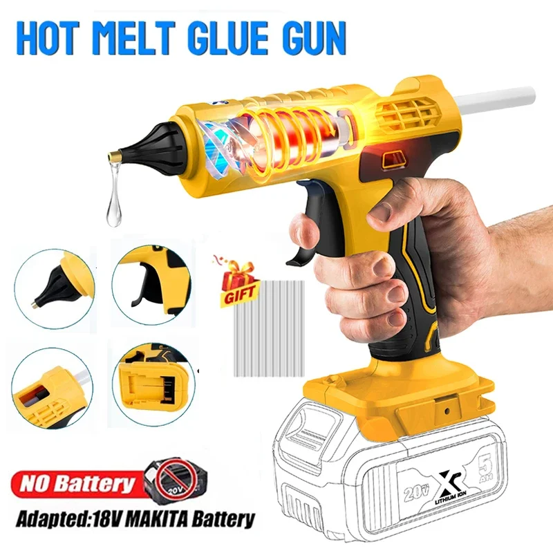 Беспроводной электрический руч – обзор и цена Hot Melt Glue Gun Cordless
