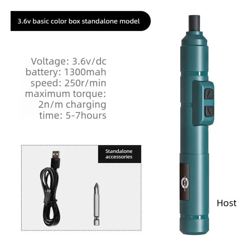 Мини-электродрель 3.6 В, беспр – обзор и цена Electric Screwdriver Rechargeable Usb