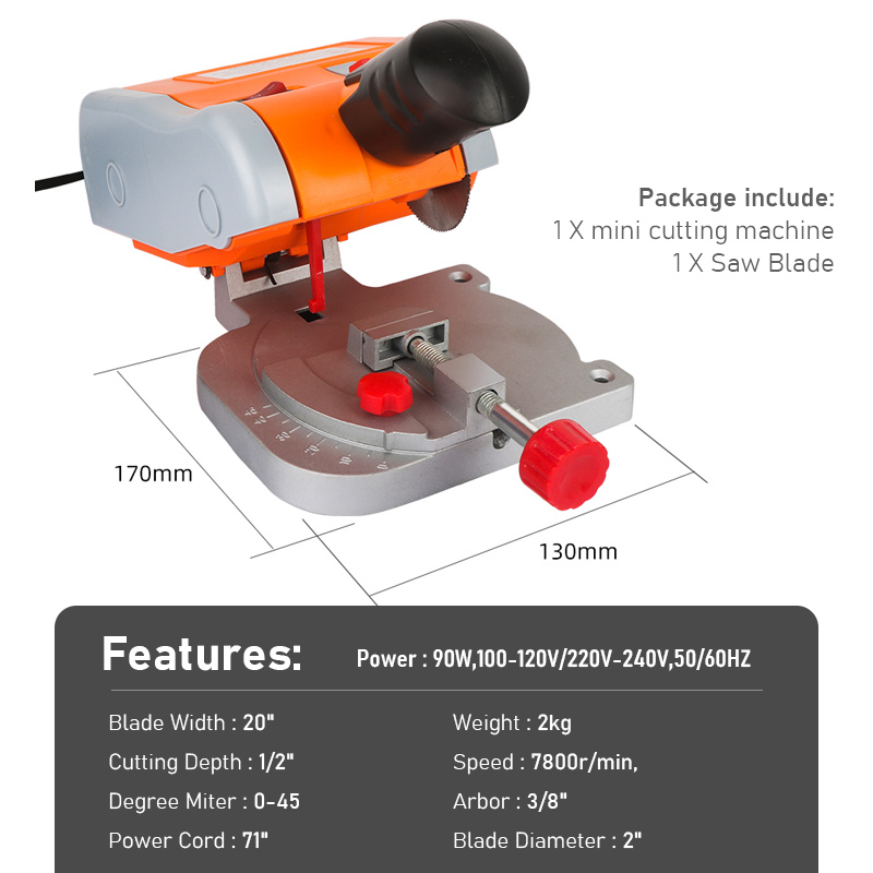 Мини-режущий станок, 45-градус – обзор и цена Mini Table Saw For Woodworking