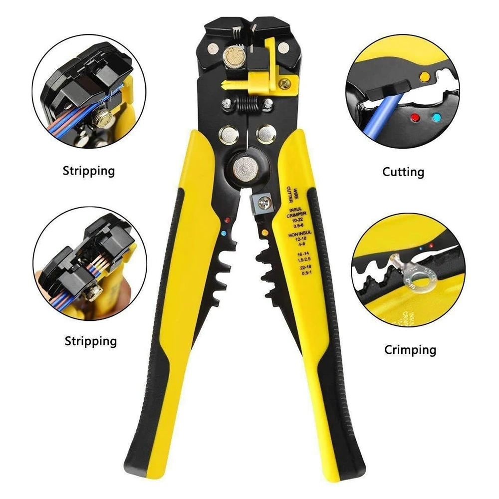 Многофункциональные клещи для  – обзор и цена Automatic Wire Stripper Cutter