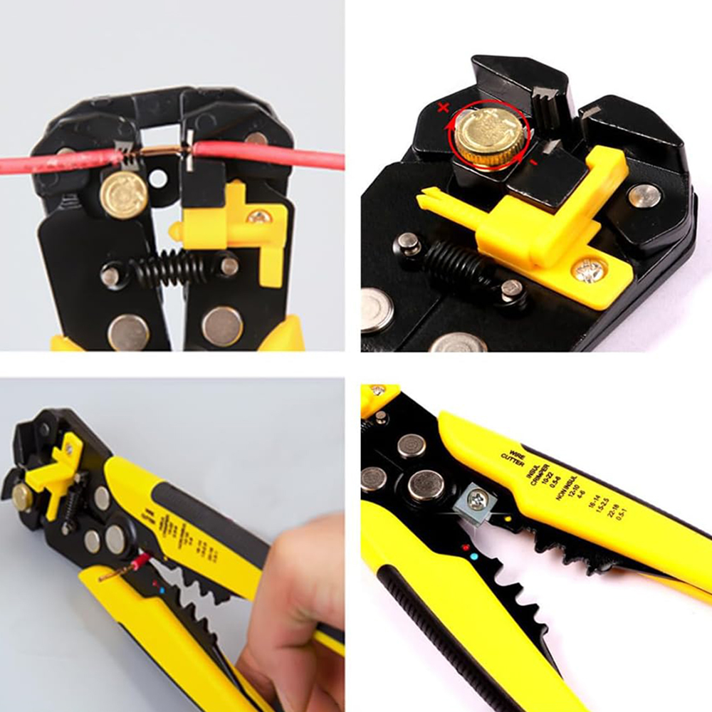 Многофункциональные клещи для  – обзор и цена Automatic Wire Stripper Cutter