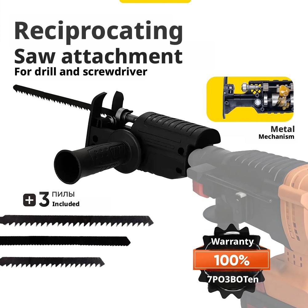 Адаптер для электродрели в саб – обзор и цена Reciprocating Saw Attachment Drill