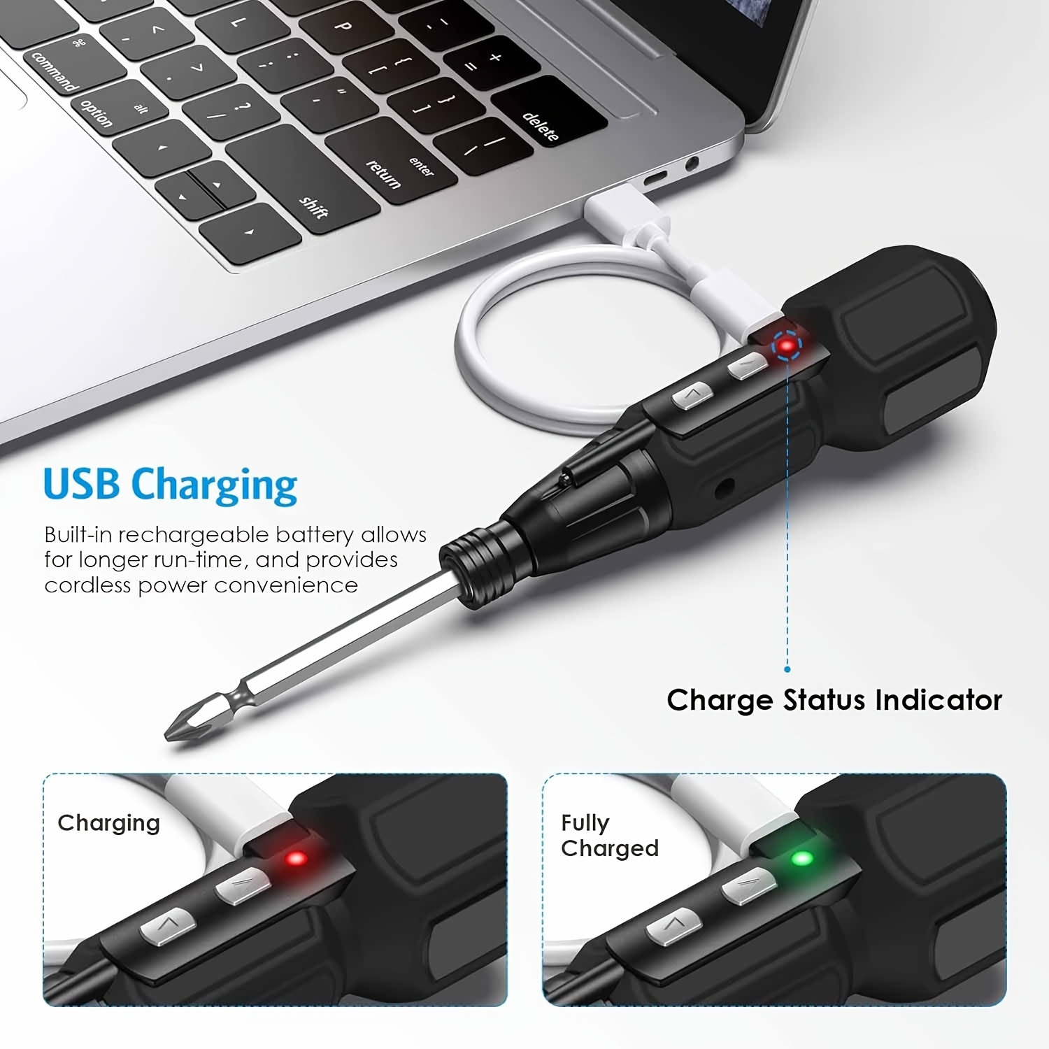 Электрическая отвертка, переза – обзор и цена Electric Screwdriver Rechargeable Usb